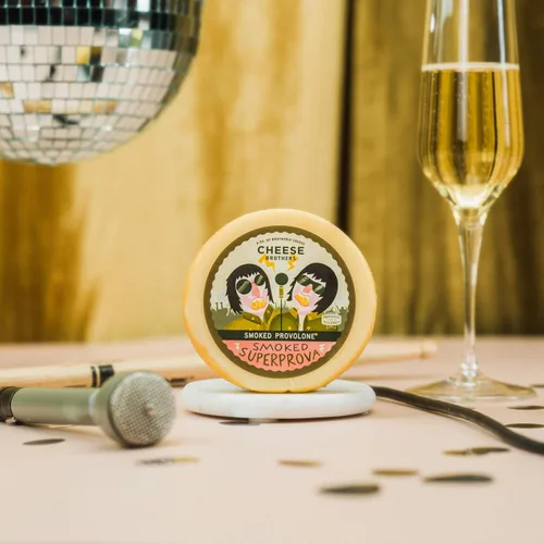 Vista 2 de Cheese Bros Queso mozzarella ahumado Fabricado en Wisconsin Paquete de 8 6 onzas cada paquete