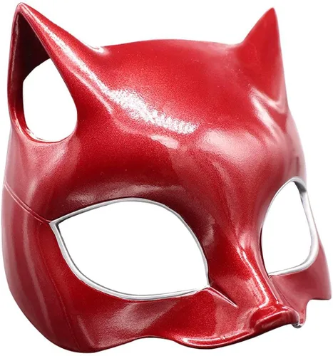 Vista 3 de Bulex Persona 5 Ann TakamakiGoro AkechiQueenRyuji SakamotoQueen Half Face Mask Resin Cosplay