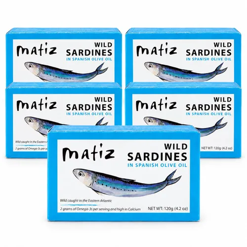 Vista 10 de Sardinas españolas en aceite de oliva.