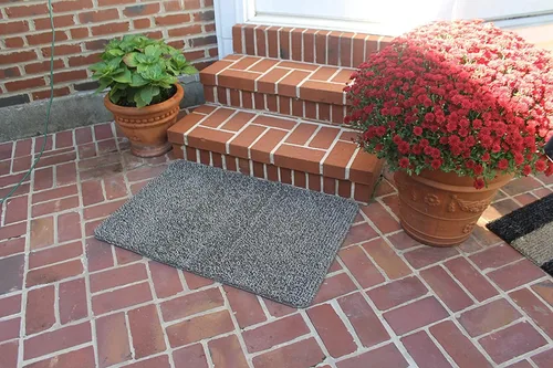 Vista 4 de Clean Machine 10376913 Astroturf Felpudo Atrapador de Suciedad, 23.5" x 35.5", Flair Earth Taupe
