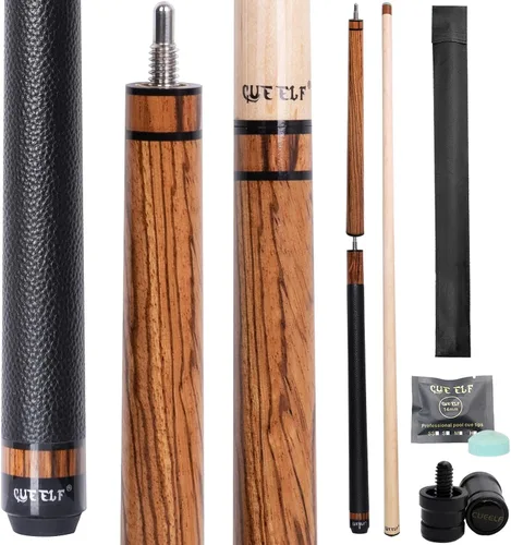Vista 12 de CUEELF Heavy Hitter 3-Piece Jump Break Pool Cue Stick, 21oz/23oz Cue with 13.5mm Bakelite Tip and Quick-Release Joints, for Explosive Breaks and
