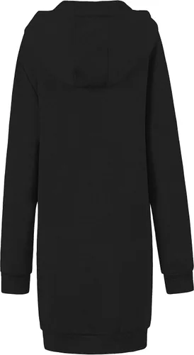 Vista 2 de Chrisuno Sudaderas largas con capucha para mujer talla grande estilo casual con cremallera chaquetas de forro polar