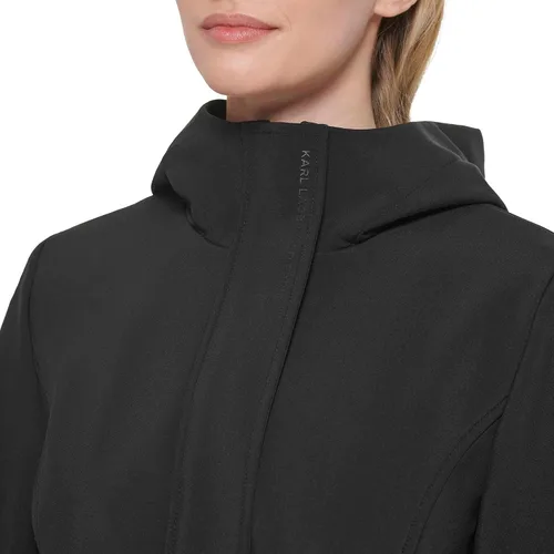 Vista 5 de Karl Lagerfeld Paris Women's Casual Water Resistant Fleece Lined Jacket