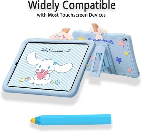 Vista 7 de Kenkor Lápiz táctil para niños, universal, compatible con iPad/iPhone/Android/Samsung/Kindle/Microsoft/Tablet, color azul