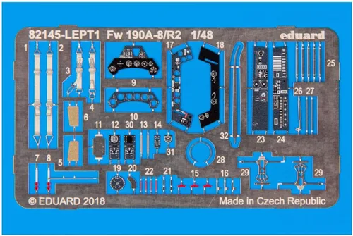 Vista 6 de Eduard Kit 1: 48 Profipack - FW 190A-8/R2