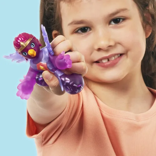 Vista 5 de GOOZONIAN Hero Pack Princess FLIK. Juguete elástico y blando para niñas. Descubre encantos ocultos. Figuras de acción coleccionables. Regalo