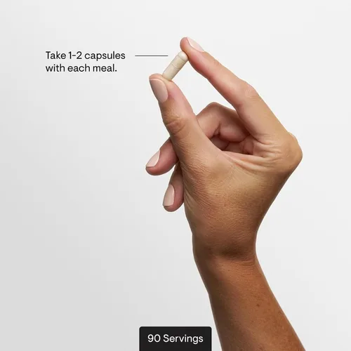 Vista 6 de THORNE - Enzimas pancreáticas - Suplemento de enzimas digestivas para apoyo digestivo - Minimiza los gases ocasionales y la hinchazón* - Certificado