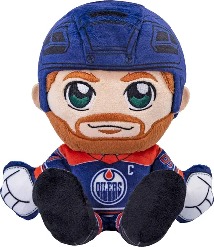 Vista 25 de Bleacher Creatures Calgary Flames Jonathan Huberdeau - Peluche sentado de 8 pulgadas de la NHL Kuricha - Superestrella de la NHL inspirada en Chibi