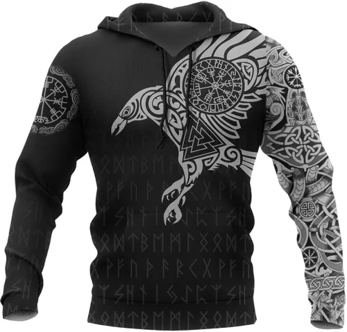 Vista 11 de Sudaderas con capucha unisex con estampado realista en 3D para hombres y mujeres Aztec01
