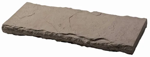 Vista 3 de Moldes de goma de piedra de chapa para hormigón, tapa de pared de pizarra 23.5 "x 9.5" x2", material reciclado