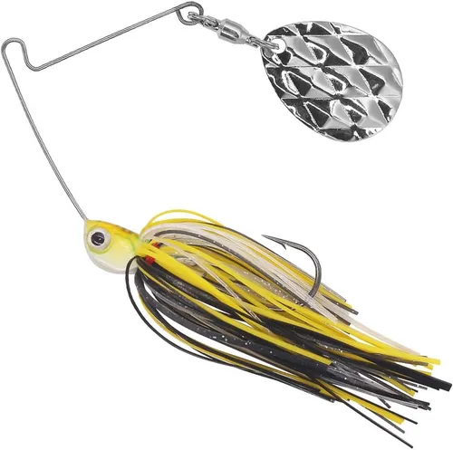 Vista 8 de XFISHMAN Mini Spinnerbaits para pesca de lubina, paquete de 6, cebo giratorio de Colorado, señuelos de pesca de agua superior, micro spinner