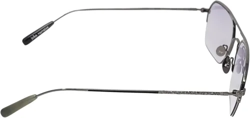 Vista 2 de John Varvatos Gafas de sol V173 V173 Gunmetal Fashion Pilot para hombre 2087in Gris plomizo Lens-53 Bridge-18 Temple-145