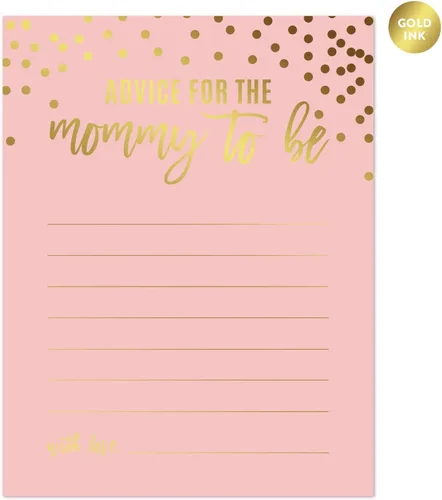 Vista 27 de Andaz Press Blush Rosa y Metallic Gold Confeti Lunares Baby Shower Party Collection Banderín colgante con cuerda, Baby Shower, 5 pies, 1 juego