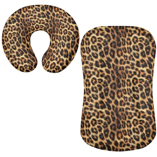 Vista 14 de Funda para tumbona de bebé floral de hongos bohemios y funda de almohada de lactancia, 2 piezas, ovalada, reloj de arena, rectangular, para moisés