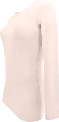 Vista 76 de Natural Uniforms Camiseta Under Scrub para mujer, cuello redondo, manga larga, paquete de 3, paquete múltiple de 3