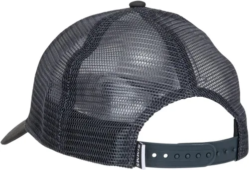 Vista 4 de Simms Trout Icon Trucker Hat Carbono
