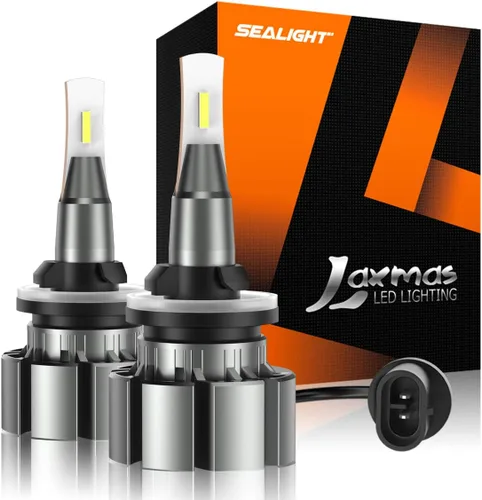 Vista 18 de SEALIGHT Bombilla antiniebla LED H11 H16, tamaño mini real 1:1, 6500 K, blanco frío, 6000 lúmenes, luces antiniebla LED H8/H16 para automóviles