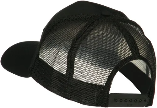 Vista 3 de e4Hats Gorra trasera de malla con parches militares de Vietnam Negro