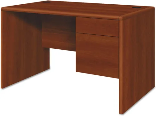 Vista 17 de HON Pedestal Credenza, derecha, 72 x 24 x 29-1/2 pulgadas, caoba