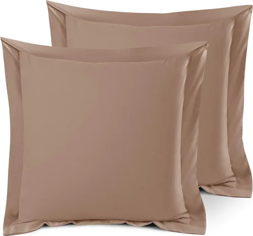 Vista 93 de Nestl Juego de 2 fundas tipo sham de almohada suaves - Fundas de almohada de microfibra de doble cepillado - Fundas de almohada de cama premium