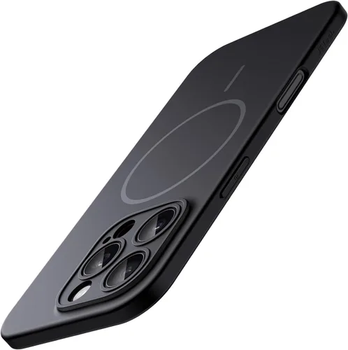 Vista 20 de JETech Funda magnética delgada para iPhone 16, color negro
