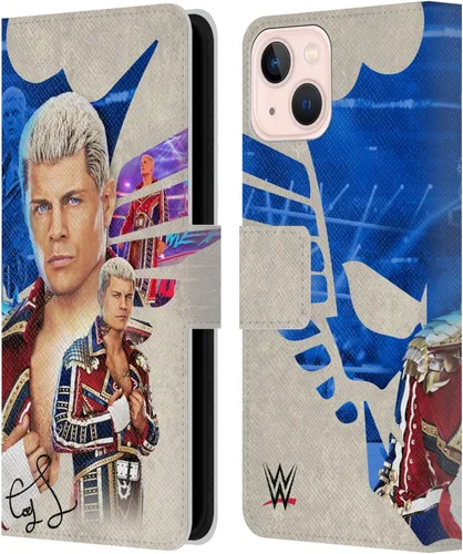 Vista 89 de Head Case Designs Funda con licencia oficial de la WWE American Nightmare Flag Cody Rhodes compatible con Apple iPhone 11