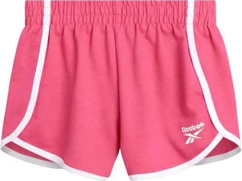 Vista 4 de Reebok Girls' Active Shorts - 2 Pack Lightweight Athletic Gym Dolphin Running Shorts (7-12)