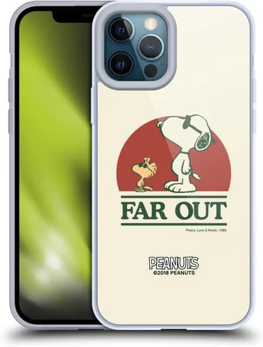 Vista 190 de Head Case Designs Funda de gel suave con licencia oficial de Peanuts Freak Flag Fly Woodstock 50th compatible con Apple iPhone 7 Plus/iPhone 8 Plus