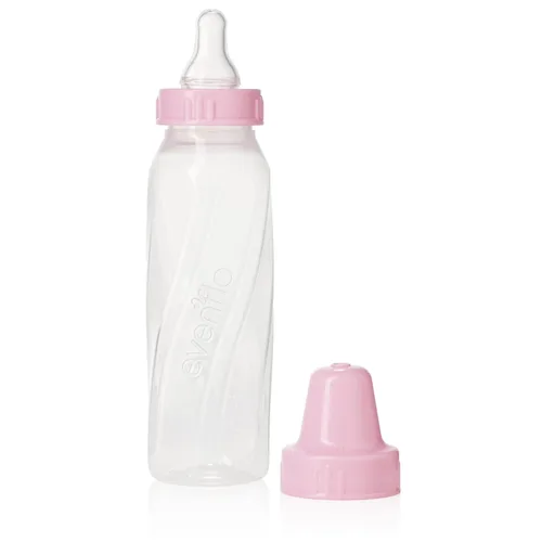 Vista 5 de Evenflo Botella transparente clásica sin BPA, 8 onzas