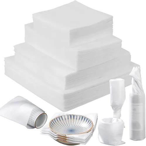 Vista 12 de 100 Pack Dish Packing Supplies for Moving, 12x12 Inch Cushion Foam Pouches