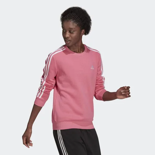 Vista 39 de adidas Sudadera Essentials de forro polar con 3 rayas para mujer