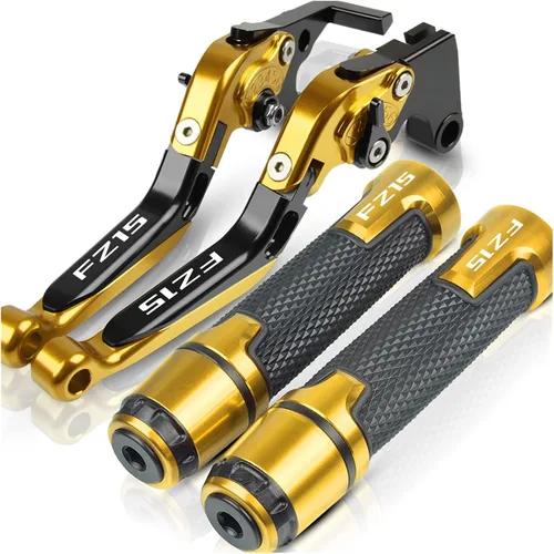 Vista 13 de SCUUBE Motorcycle CNC Accessories Adjustable Folding Extendable with A Brake Clutch Levers Handlebar Hand Grips Ends for Yama&ha FZ150I FZ 150I