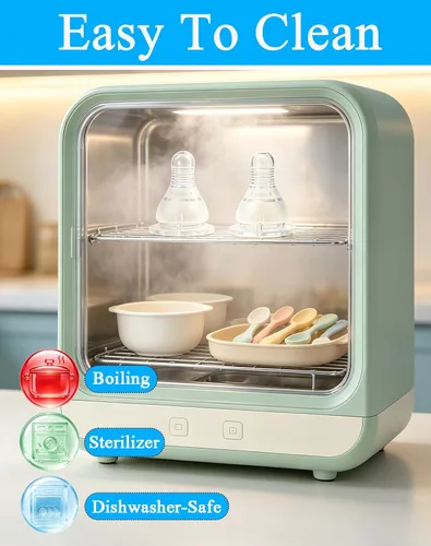 Vista 10 de Tetinas de repuesto compatibles con Evenflo Feeding Classic de plástico tintado estándar y botellas de vidrio clásicas, flujo lento, 3.3 ft+ Blanco