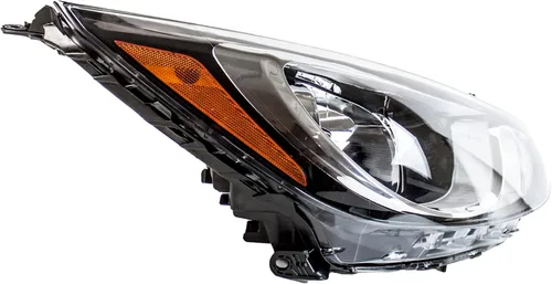 Vista 3 de ALLIGATOR AUTO LIGHTS Repuesto para Hyundai Accent 2012 2013 2014 GLS, GS, SE, Hatchback/Sedan Conjunto de faros halógenos con bombillas