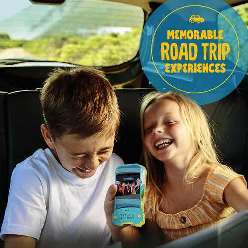 Vista 6 de Mini Explorer Road Rally Travel Scavenger Hunt - Juego de cartas para niños – Viaje por carretera, juegos de coches y actividades imprescindibles