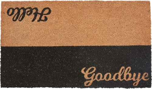 Vista 11 de Park Designs Regresa con el felpudo de café de 1 pies 6 pulgadas x 2 pies 6 pulgadas Fiber Fun Caffeinated Quote Design Durable Long-Term Use