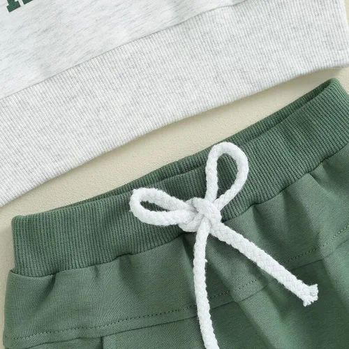 Vista 6 de Gueuusu Toddler Boy Girl Football Outfits Sundays Are for the Bird Eagle Sweatshirts Top Pants Set 2Pcs Game Day Clothes