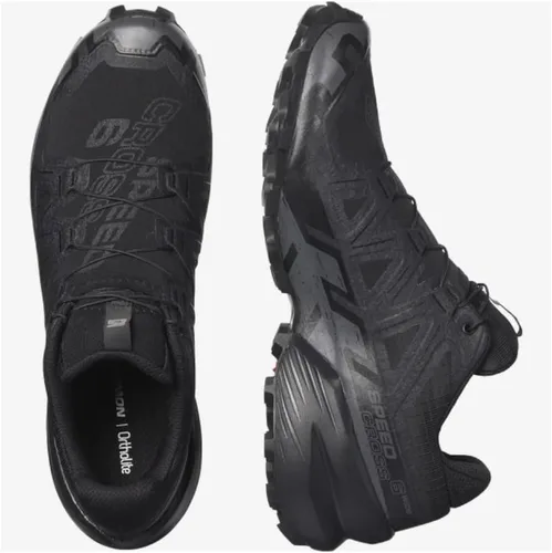 Vista 6 de Salomon Speedcross 6 NegroNegroPhantom 9.5 E - Ancho, NegroNegro