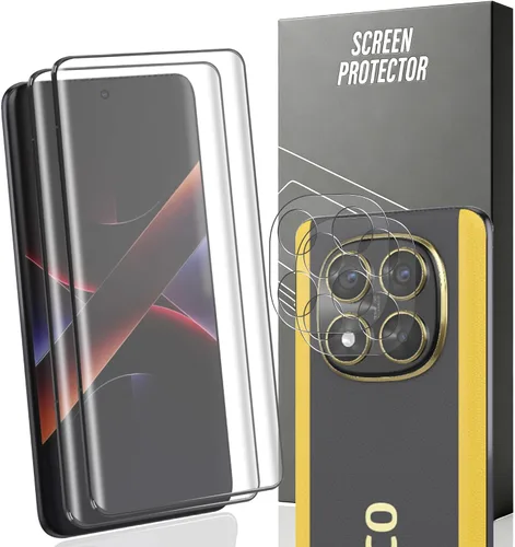 Vista 50 de Paquete de 3 protectores de pantalla para Amazfit Active 2, protección flexible de vidrio no templado, película protectora transparente HD