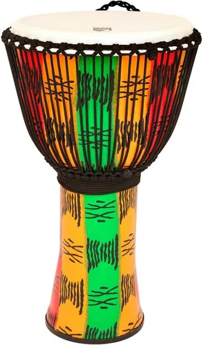 Vista 9 de Freestyle II Cuerda Tuned Djembe - Atardecer africano (9")