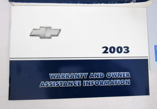 Vista 3 de 2003 Chevrolet Cavalier Owners Manual