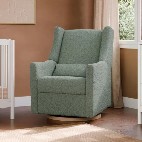 Vista 20 de Babyletto Kiwi Plus - Planeador reclinable eléctrico en lazo de peluche