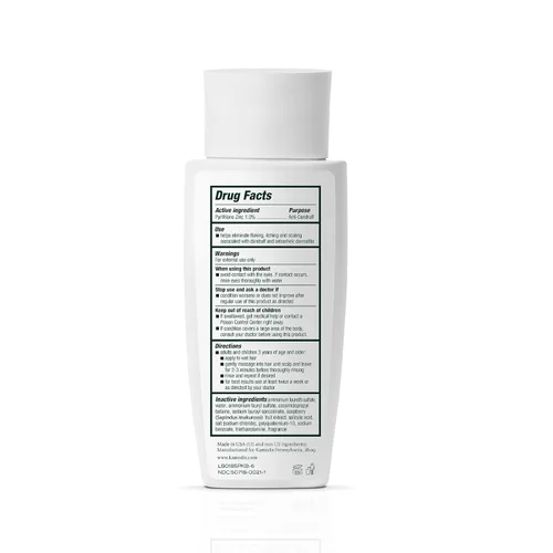 Vista 9 de Kamedis Champú anticaspa para cuero cabelludo sensible y dermatitis seborreica, libre de crueldad, sin parabenos, 6.7 oz