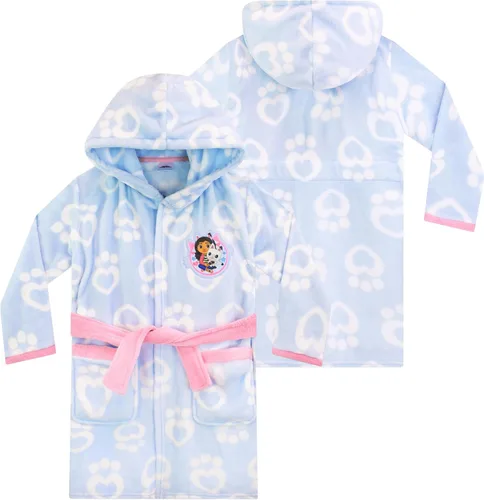 Vista 7 de DreamWorks Albornoz de forro polar para casa de muñecas de Gabby para niñas Azul