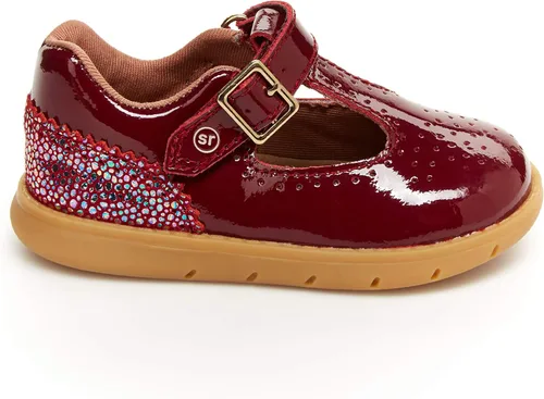 Vista 7 de Stride Rite SRT Nell Mary Jane - Zapatos planos unisex para niños