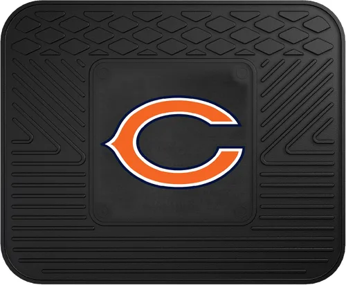 Vista 6 de FANMATS 10846 Chicago Bears - Tapete de carga de vinilo resistente de 31 x 31 pulgadas, para todo tipo de clima, protección para el maletero