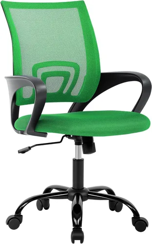 Vista 15 de BestOffice Silla de Oficina Ergonómica Barata Silla de Escritorio de Malla Silla de Computadora Soporte Lumbar Ejecutiva Moderna Taburete Ajustable