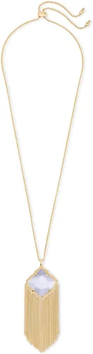 Vista 2 de Kendra Scott Kingston - Collar largo con flecos para mujer, joyería de moda