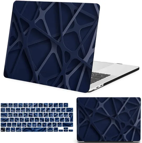 Vista 38 de Funda para MacBook Air 15.3'' A3448/A3241/A3114/A2941, lunares marrones