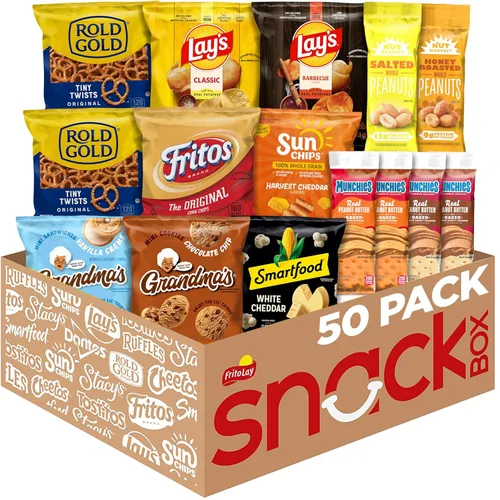 Vista 10 de Frito-Lay Chips y Jack Link's Meats Snack Mix Paquete variado (paquete de 30)